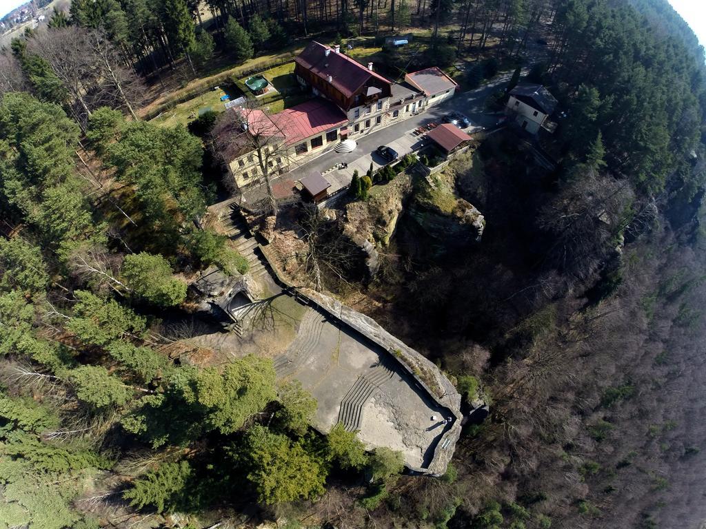 Hotel Garni Belveder Hřensko Екстериор снимка