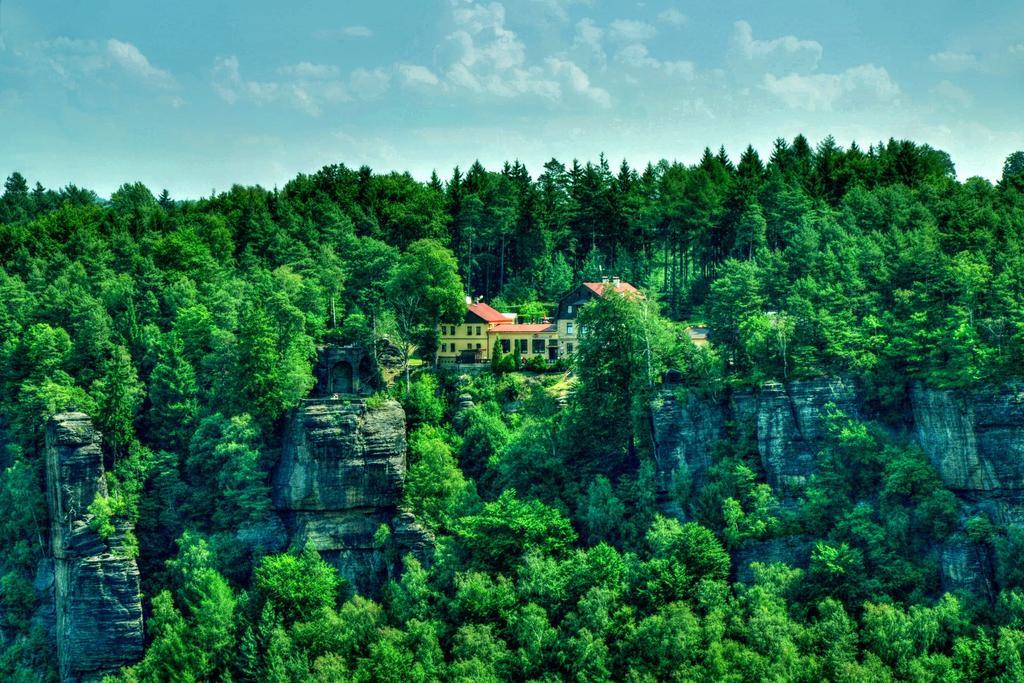 Hotel Garni Belveder Hřensko Екстериор снимка