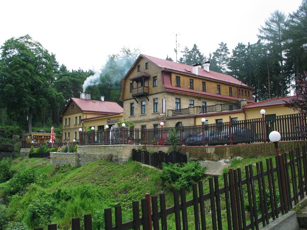 Hotel Garni Belveder Hřensko Екстериор снимка