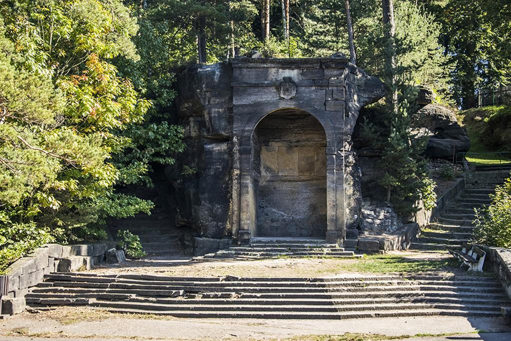 Hotel Garni Belveder Hřensko Екстериор снимка